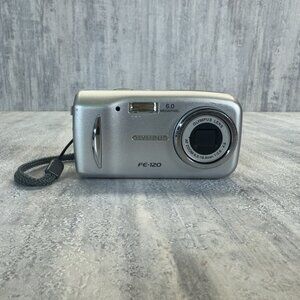 Olympus FE-120 Silver 6.0MP digital compact camera Blurry Screen